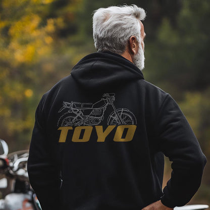 OSSA Toyo 350 1982 - 1984 Inspired Hoodie - Motorcycle Sweatshirt for Riders