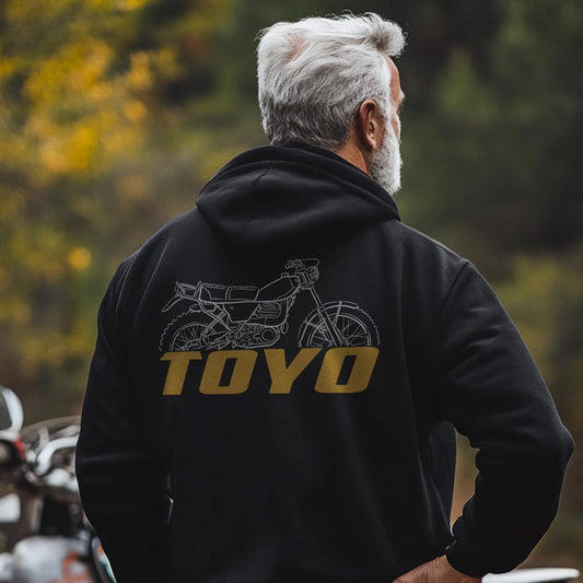 OSSA Toyo 350 1982 - 1984 Inspired Hoodie - Motorcycle Sweatshirt for Riders