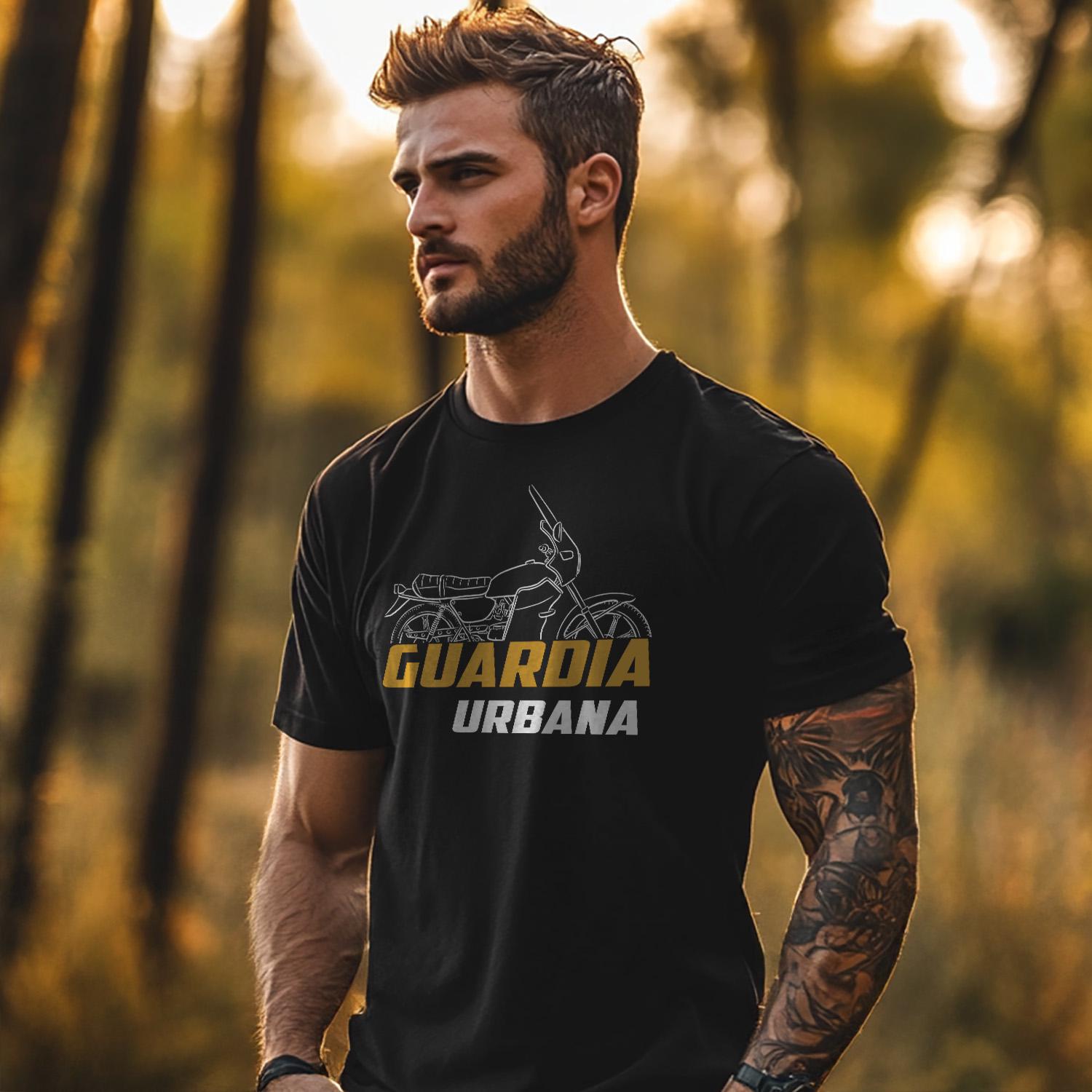 OSSA TE250 Guardia Urbana 1983 - 1984 Inspired T-Shirt - Motorcycle Tee Shirt for Riders