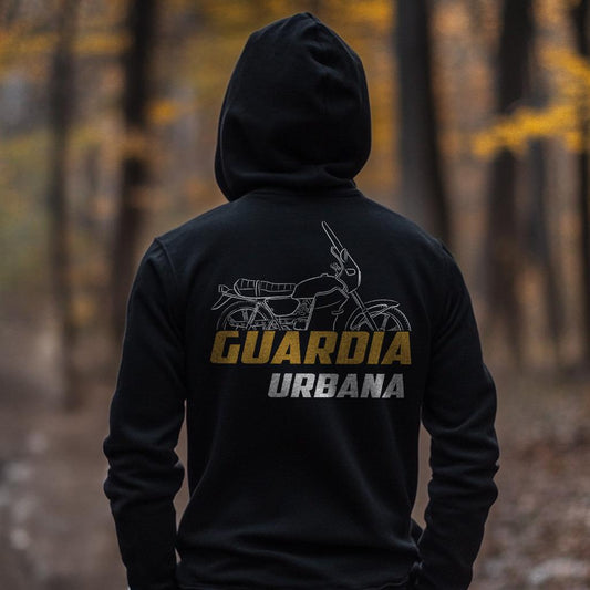OSSA TE250 Guardia Urbana 1983 - 1984 Inspired Hoodie - Motorcycle Sweatshirt for Riders