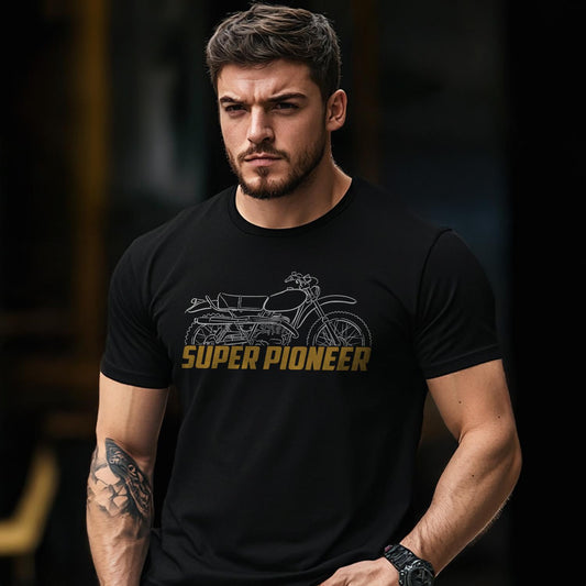 OSSA Super Pioneer 350 1976 - 1977 Inspired T-Shirt - Motorcycle Tee Shirt for Riders