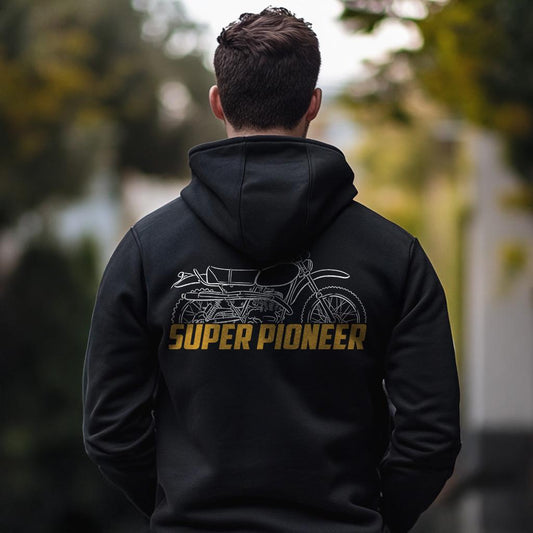 OSSA Super Pioneer 350 1976 - 1977 Inspired Hoodie - Motorcycle Sweatshirt for Riders