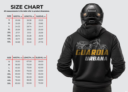 OSSA TE250 Guardia Urbana 1983 - 1984 Inspired Hoodie - Motorcycle Sweatshirt for Riders