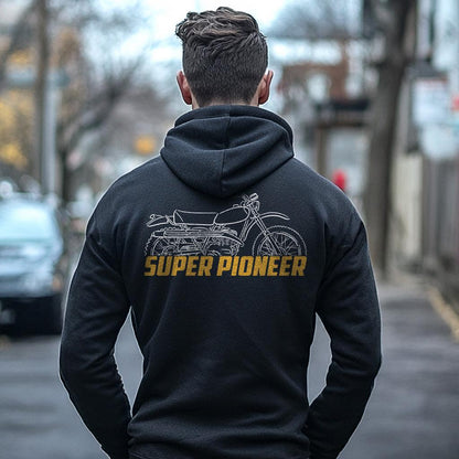 OSSA Super Pioneer 250 Inspired Hoodie - Motorcycle Sweatshirt for Riders