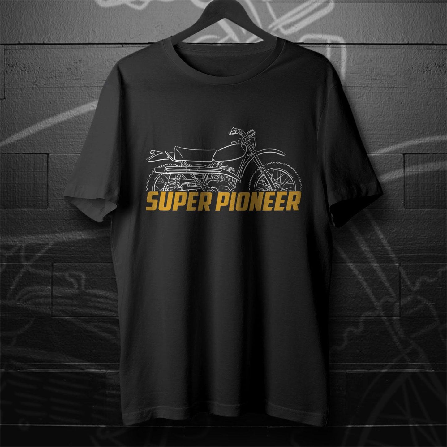 OSSA Super Pioneer 250 Inspired T-Shirt - Motorcycle Tee Shirt for Riders