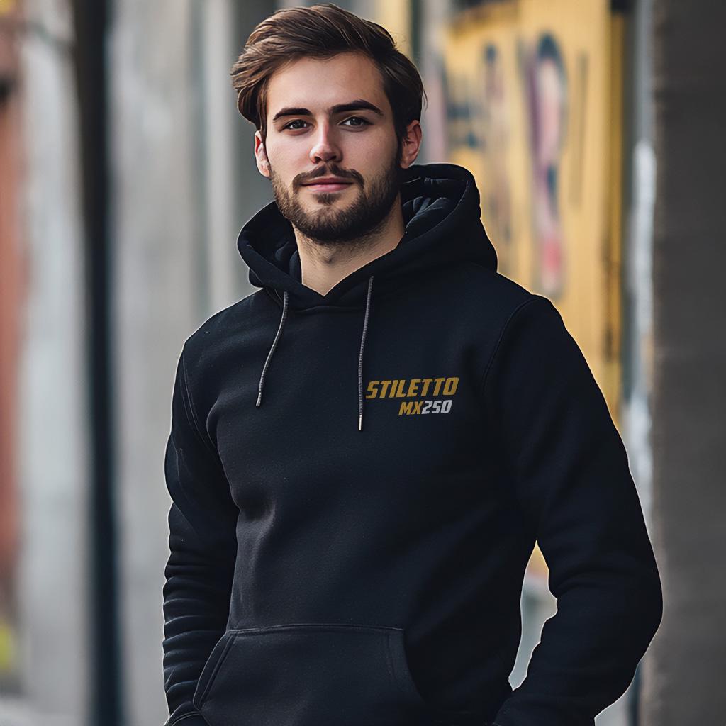 OSSA Stiletto MX 250 1971 - 1973 Inspired Hoodie - Motorcycle Sweatshirt for Riders