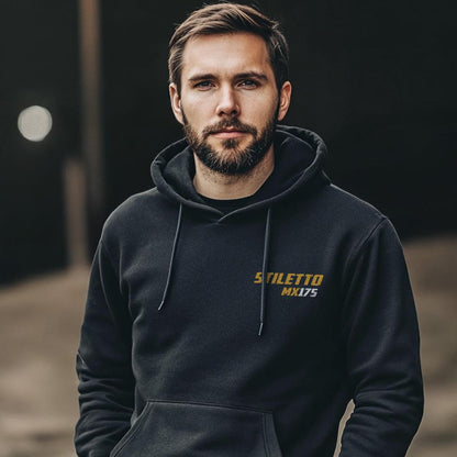 OSSA Stiletto MX 175 1971 - 1973 Inspired Hoodie - Motorcycle Sweatshirt for Riders