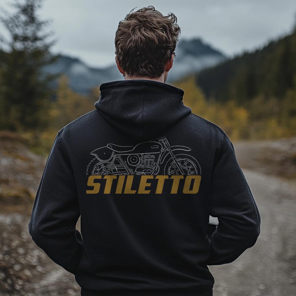 OSSA Stiletto 250 & 250 TT Inspired Hoodie - Motorcycle Sweatshirt for Riders