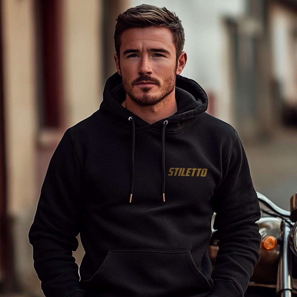 OSSA Stiletto 250 & 250 TT Inspired Hoodie - Motorcycle Sweatshirt for Riders