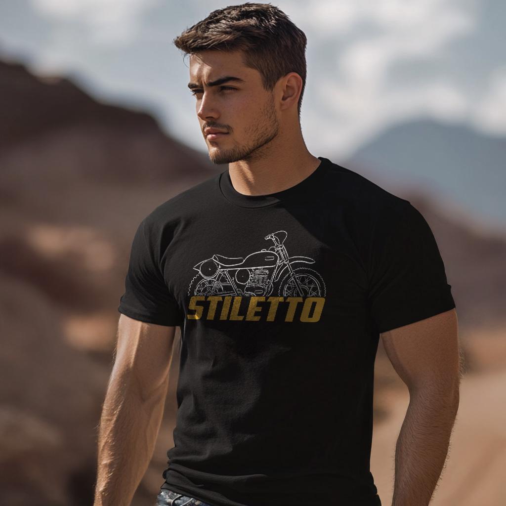 OSSA Stiletto 175 1969 - 1970 Inspired T-Shirt - Motorcycle Tee Shirt for Riders