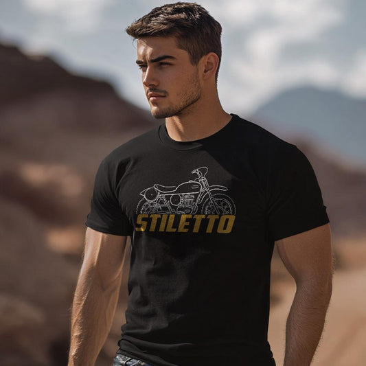 OSSA Stiletto 175 1969 - 1970 Inspired T-Shirt - Motorcycle Tee Shirt for Riders