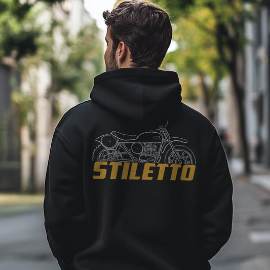 OSSA Stiletto 175 1969 - 1970 Inspired Hoodie - Motorcycle Sweatshirt for Riders
