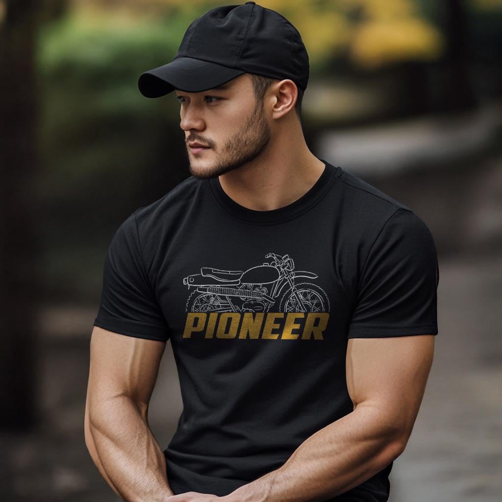 OSSA Pioneer 250 Inspired T-Shirt - Motorcycle Tee Shirt for Riders