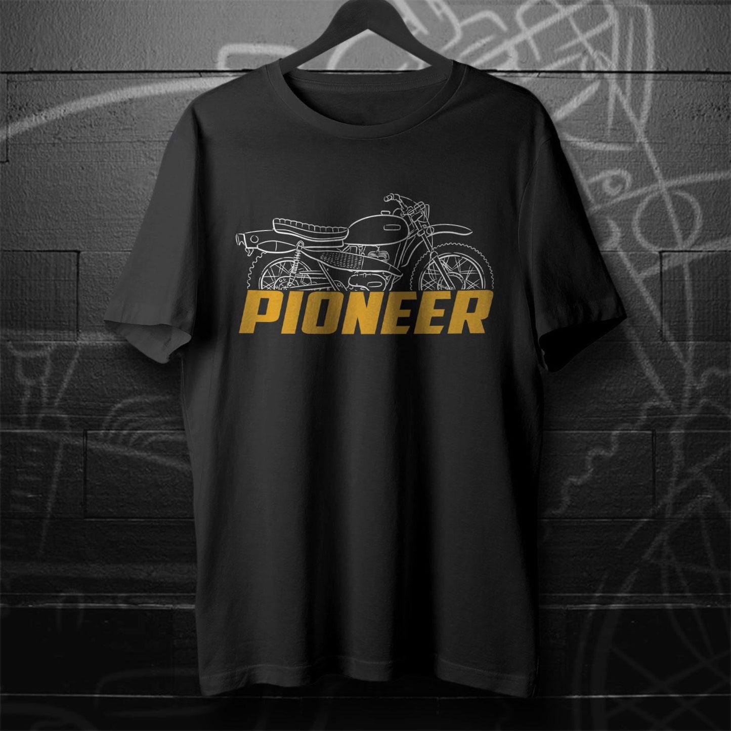 OSSA Pioneer 250 Inspired T-Shirt - Motorcycle Tee Shirt for Riders