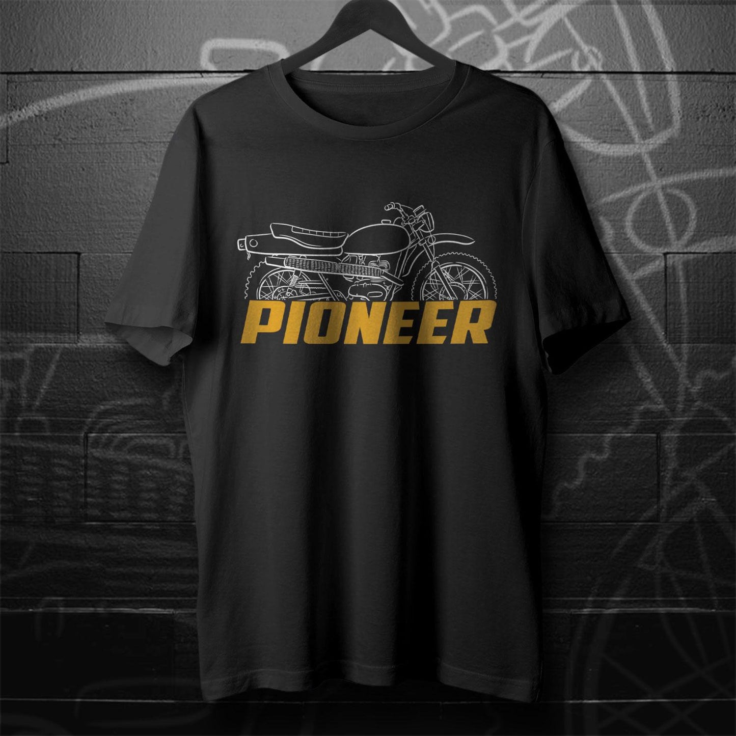 OSSA Pioneer 175 Inspired T-Shirt - Motorcycle Tee Shirt for Riders