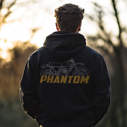 OSSA Phantom 250 Inspired Hoodie - Motorcycle Sweatshirt for Riders