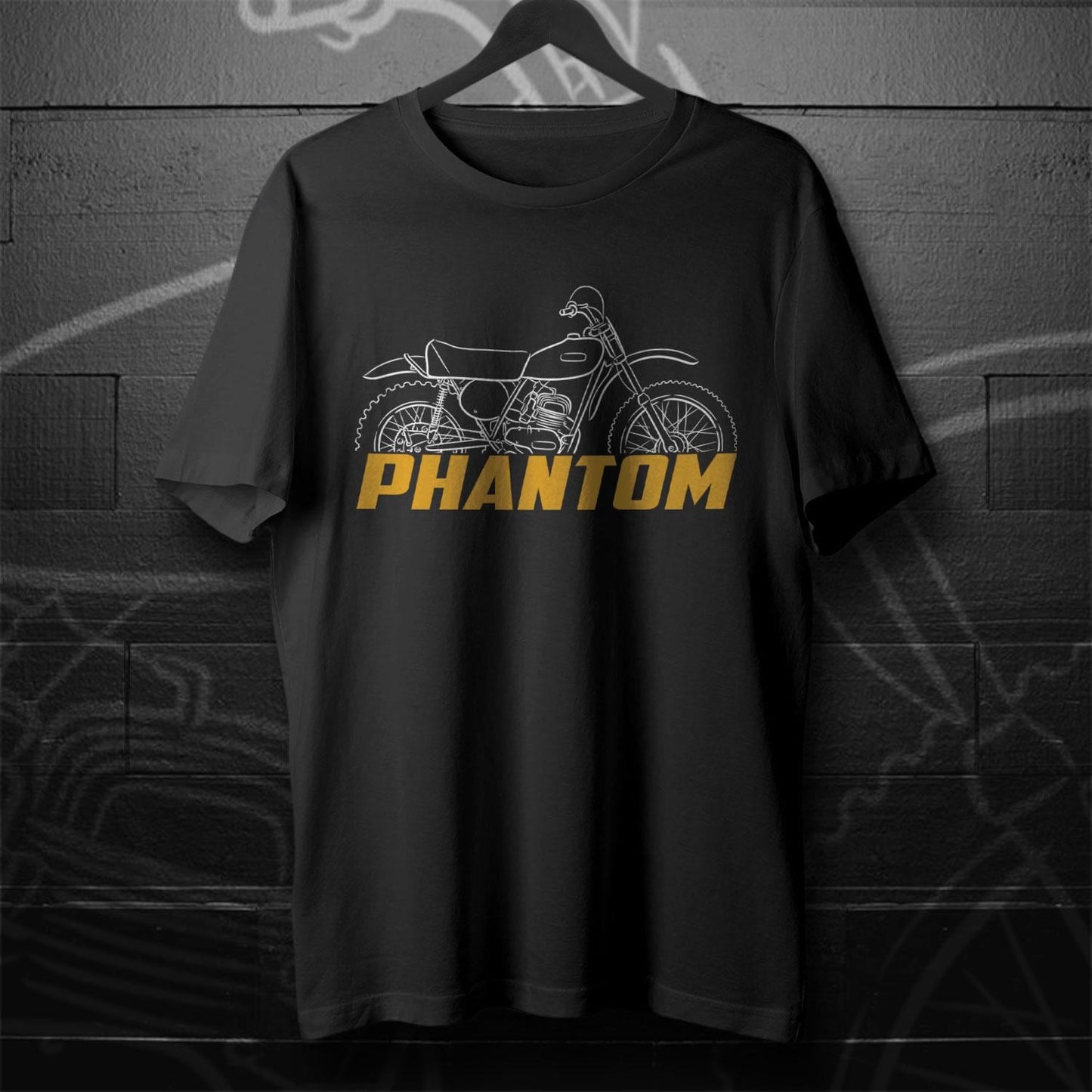 OSSA Phantom 175 1974 - 1975 Inspired T-Shirt - Motorcycle Tee Shirt for Riders