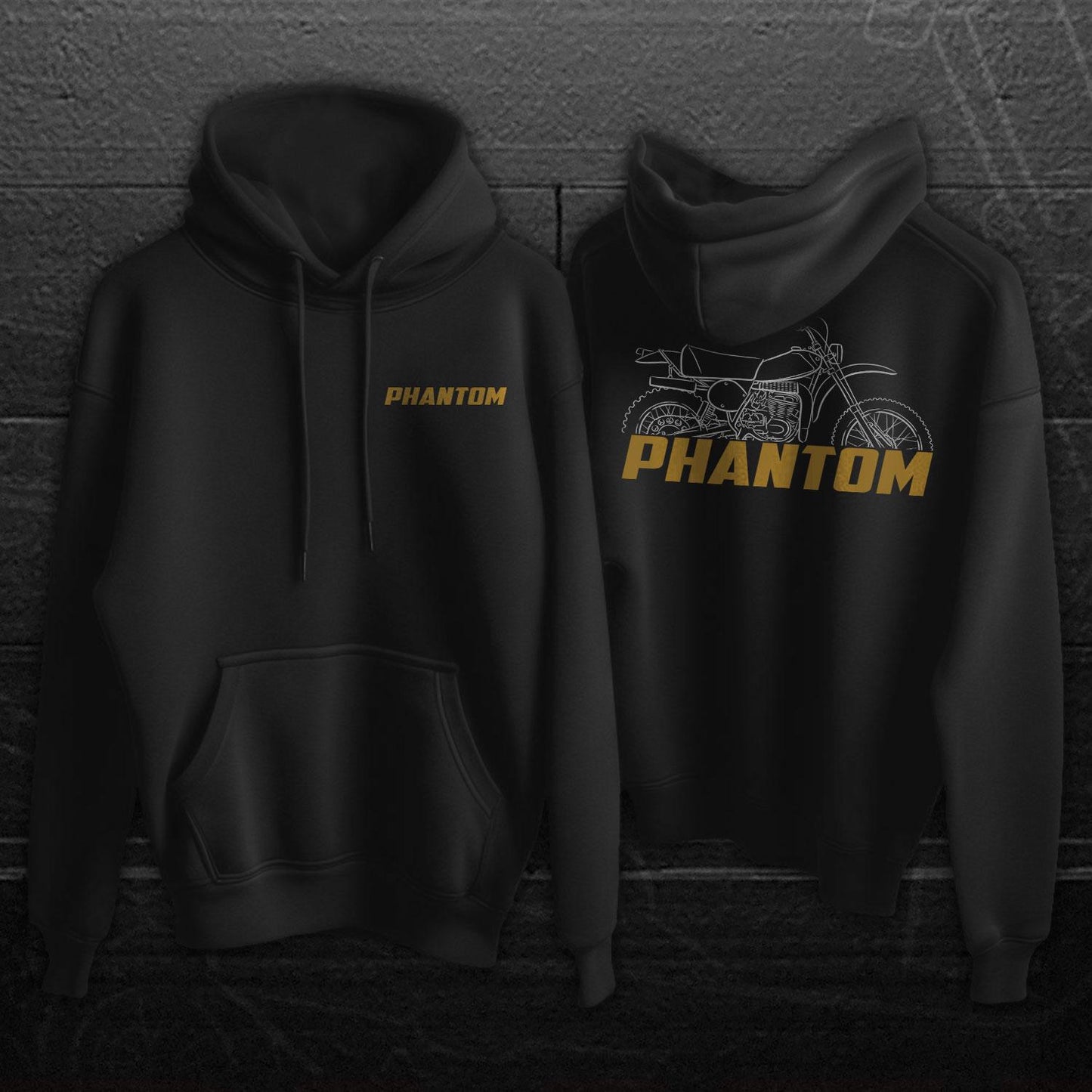OSSA Phantom 250 Inspired Hoodie - Motorcycle Sweatshirt for Riders