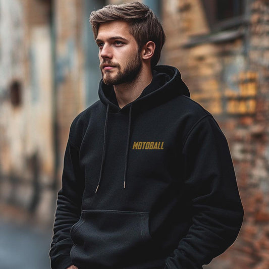 OSSA Motoball 1983 - 1984 Inspired Hoodie - Motorcycle Sweatshirt for Riders