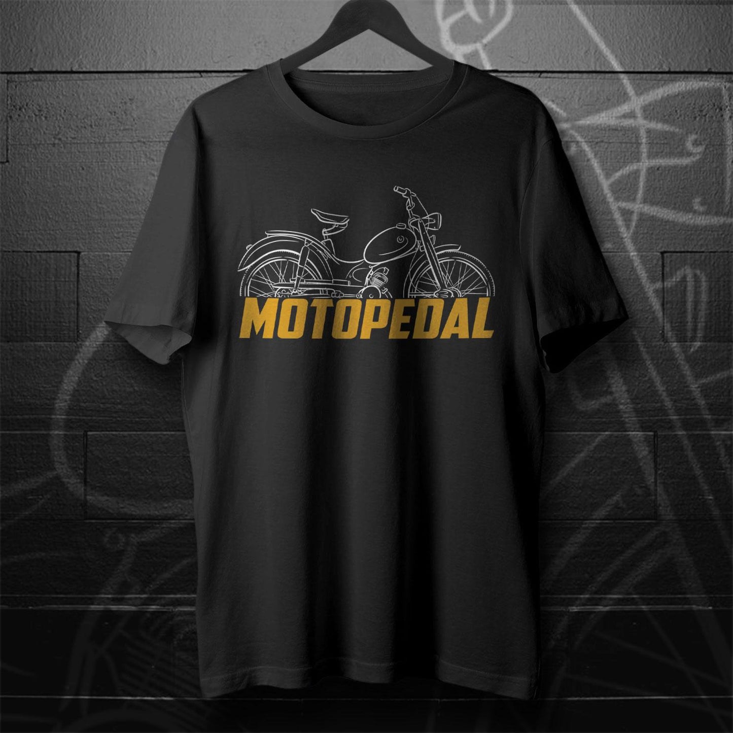 OSSA Motopedal A | B | C & D Inspired T-Shirt - Motorcycle Tee Shirt for Riders