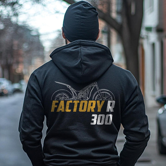 OSSA Factory R 300 & 300i 2013 - 2015 Inspired Hoodie - Motorcycle Sweatshirt for Riders