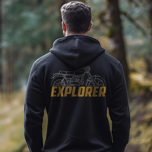 OSSA Explorer 350 1976 - 1978 Inspired Hoodie - Motorcycle Sweatshirt for Riders
