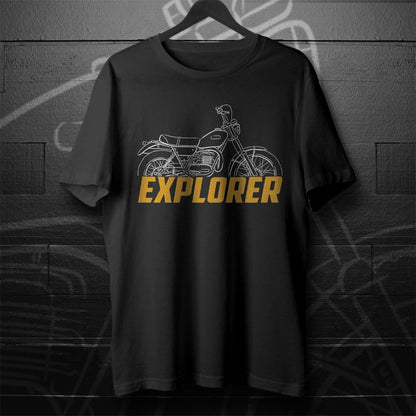 OSSA Explorer 350 1976 - 1978 Inspired T-Shirt - Motorcycle Tee Shirt for Riders