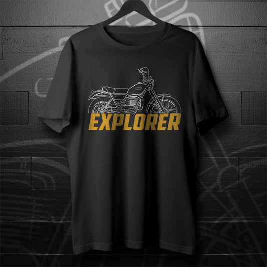 OSSA Explorer 350 1976 - 1978 Inspired T-Shirt - Motorcycle Tee Shirt for Riders