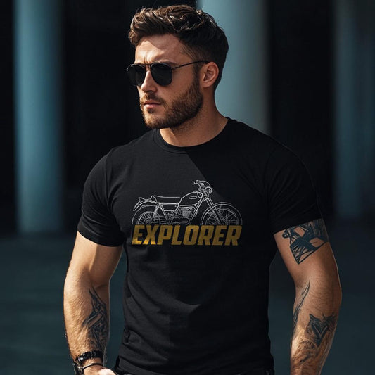 OSSA Explorer 250 Inspired T-Shirt - Motorcycle Tee Shirt for Riders