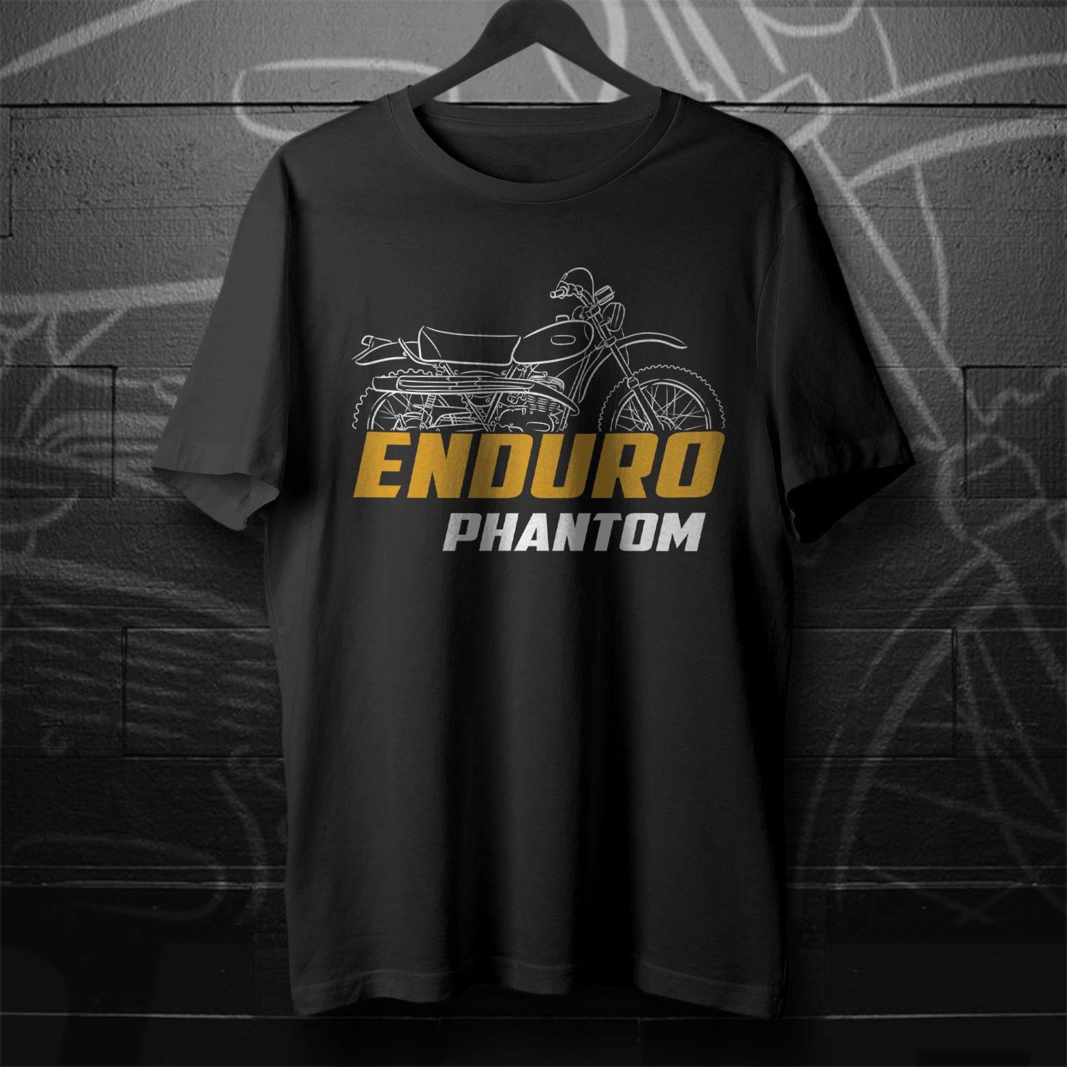 OSSA Enduro Phantom 175 1976 Inspired T-Shirt - Motorcycle Tee Shirt for Riders
