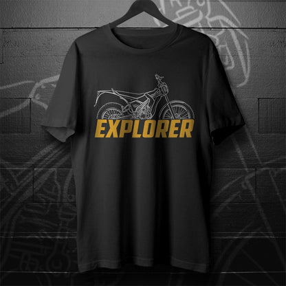 OSSA Explorer 250 Inspired T-Shirt - Motorcycle Tee Shirt for Riders