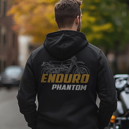 OSSA Enduro Phantom 125 1975 - 1977 Inspired Hoodie - Motorcycle Sweatshirt for Riders