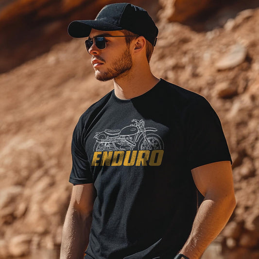 OSSA Enduro 350 1975 - 1977 Inspired T-Shirt - Motorcycle Tee Shirt for Riders