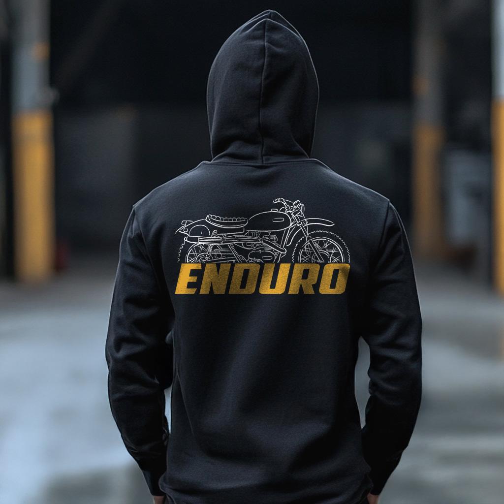 OSSA Enduro 350 1975 - 1977 Inspired Hoodie - Motorcycle Sweatshirt for Riders