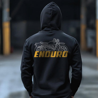 OSSA Enduro 350 1975 - 1977 Inspired Hoodie - Motorcycle Sweatshirt for Riders