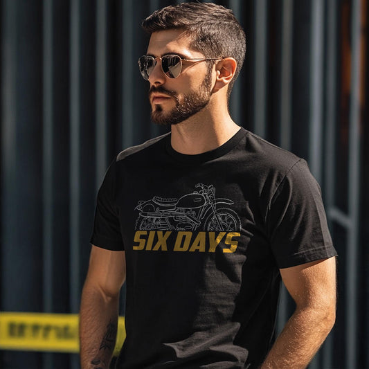 OSSA Enduro 250 E73 ( 250 Six Days Replica ) Inspired T-Shirt - Motorcycle Tee Shirt for Riders