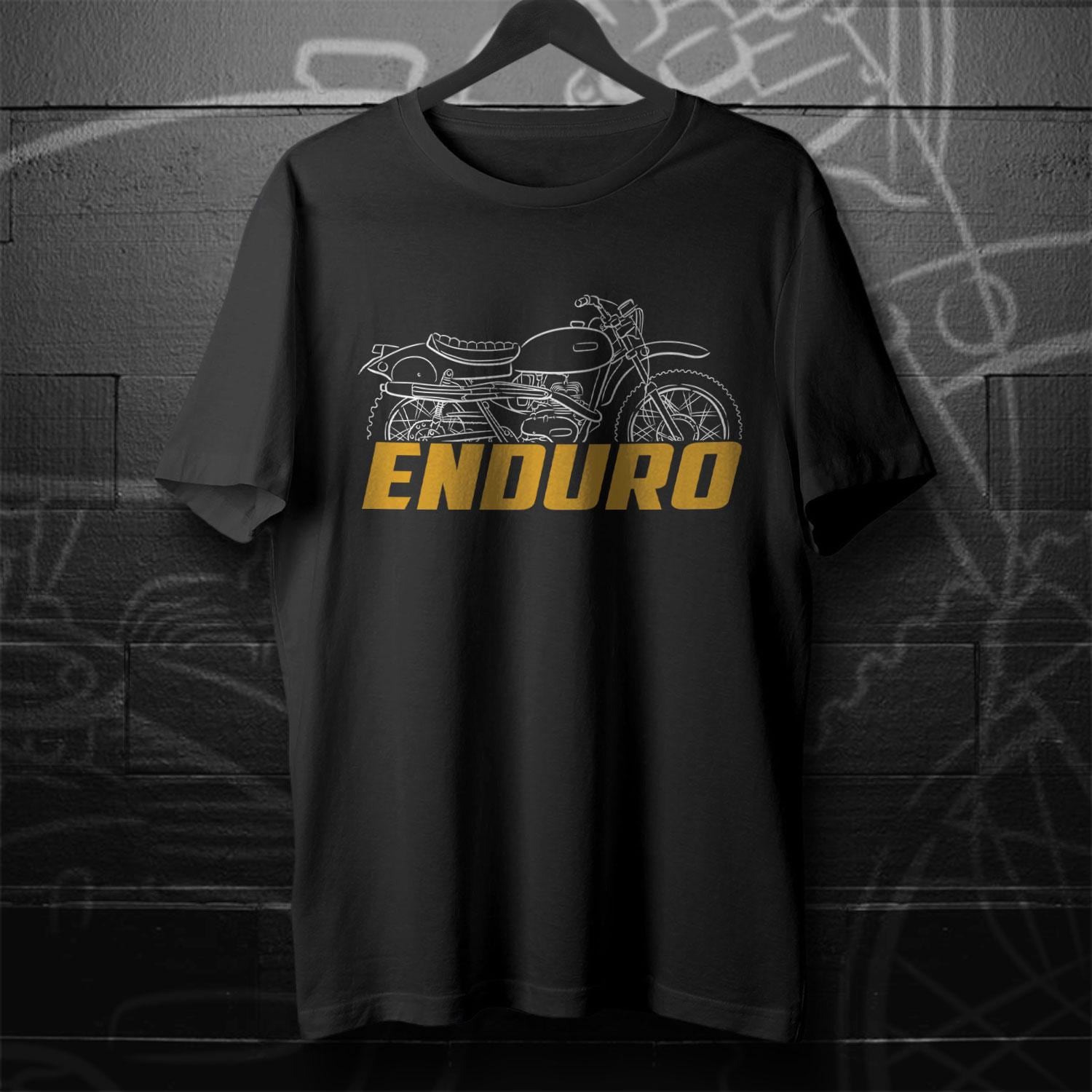 OSSA Enduro 350 1975 - 1977 Inspired T-Shirt - Motorcycle Tee Shirt for Riders