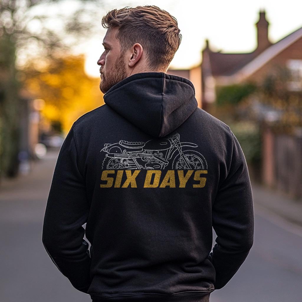 OSSA Enduro 250 E73 ( 250 Six Days Replica ) Inspired Hoodie - Motorcycle Sweatshirt for Riders