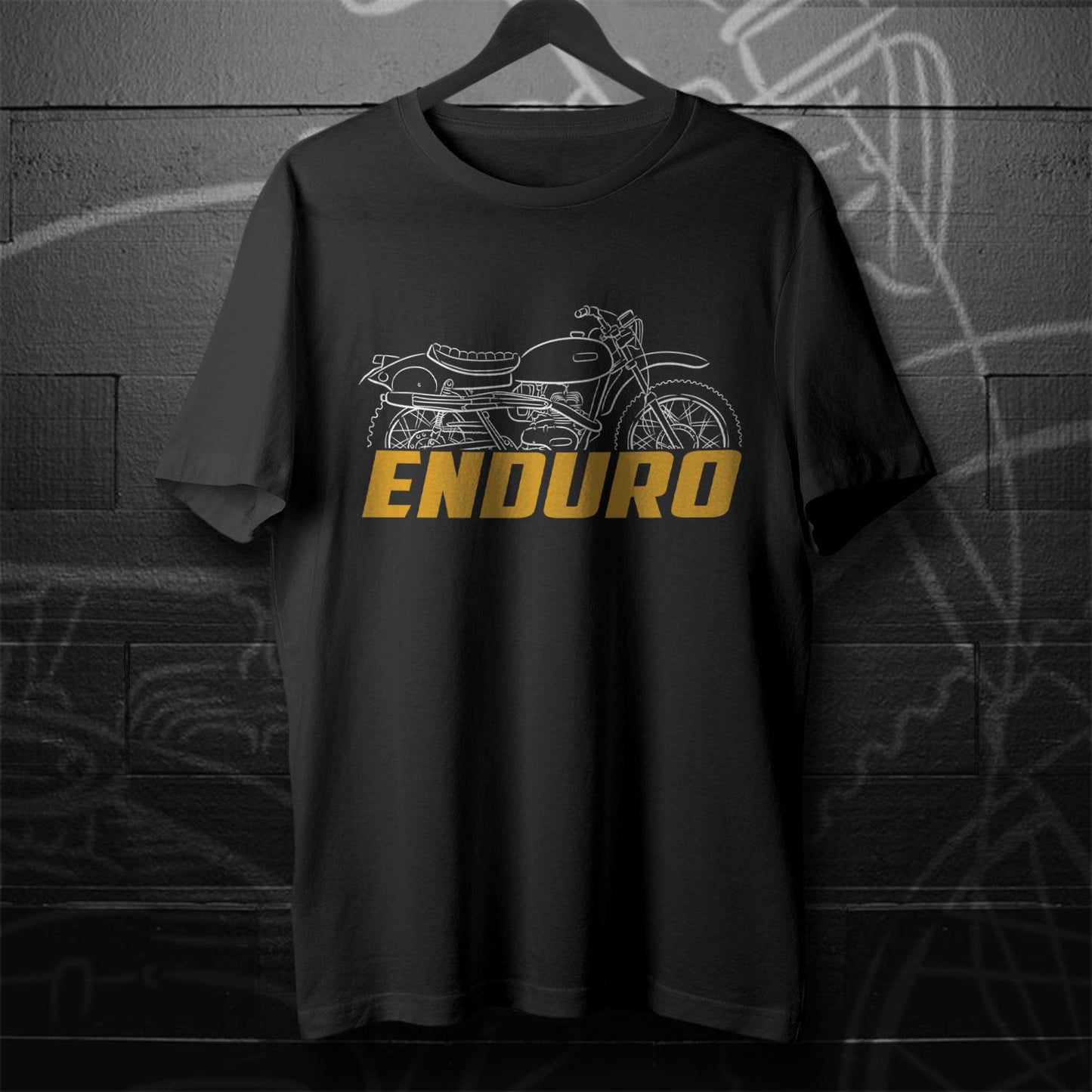 OSSA Enduro 250 E73 ( 250 Six Days Replica ) Inspired T-Shirt - Motorcycle Tee Shirt for Riders