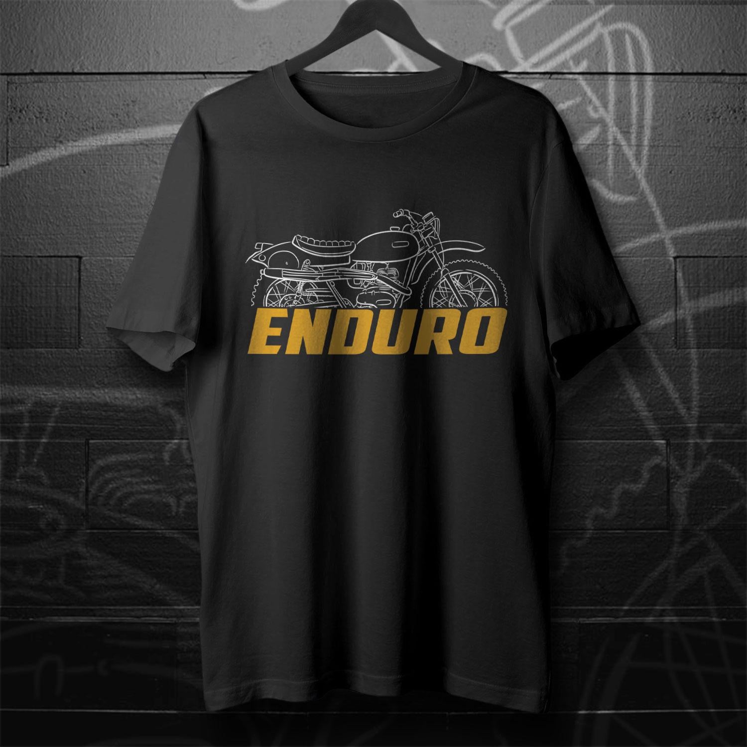 OSSA Enduro 250 E73 ( 250 Six Days Replica ) Inspired T-Shirt - Motorcycle Tee Shirt for Riders