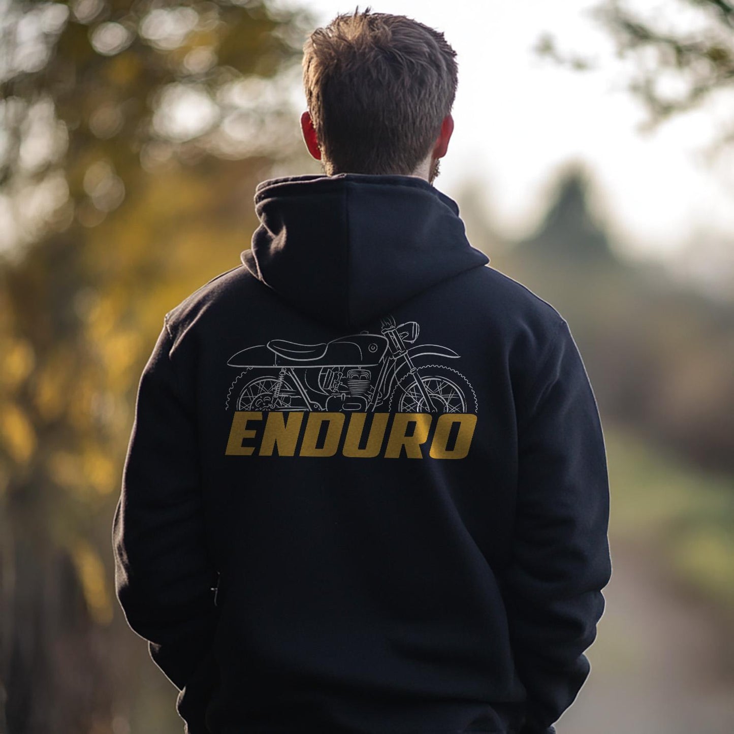 OSSA Enduro 230 1967 - 1968 Inspired Hoodie - Motorcycle Sweatshirt for Riders