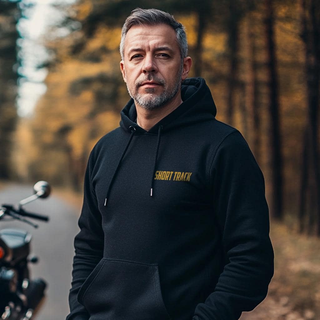 OSSA DMR Short Track 1971 Inspired Hoodie - Motorcycle Sweatshirt for Riders