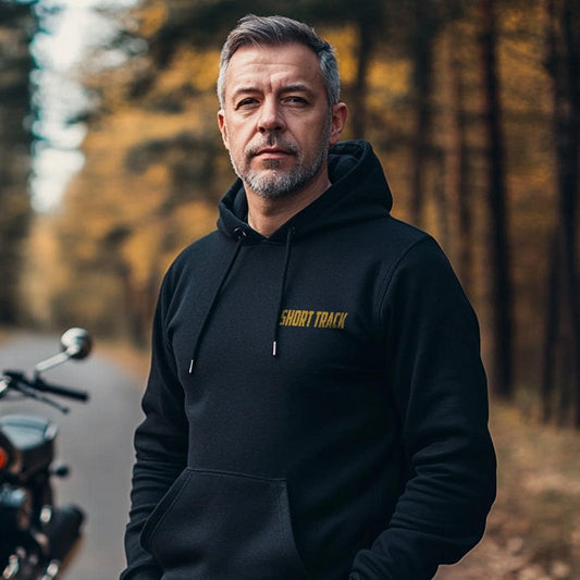 OSSA DMR Short Track 1971 Inspired Hoodie - Motorcycle Sweatshirt for Riders