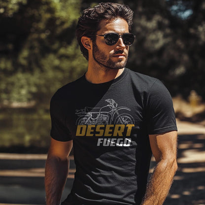 OSSA Desert Fuego 1979 - 1980 Inspired T-Shirt - Motorcycle Tee Shirt for Riders