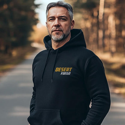 OSSA Desert Fuego 1979 - 1980 Inspired Hoodie - Motorcycle Sweatshirt for Riders