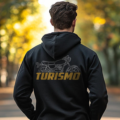 OSSA 250T 77 Turismo 1977 - 1978 Inspired Hoodie - Motorcycle Sweatshirt for Riders