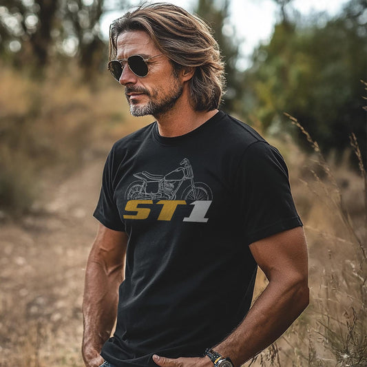 OSSA 250 ST1 1977 Inspired T-Shirt - Motorcycle Tee Shirt for Riders