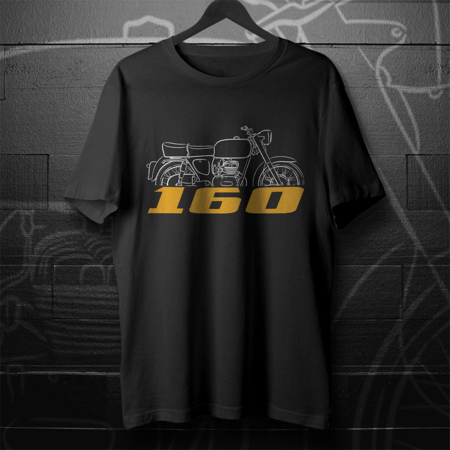 OSSA 160 & 160 GT Inspired T-Shirt - Motorcycle Tee Shirt for Riders