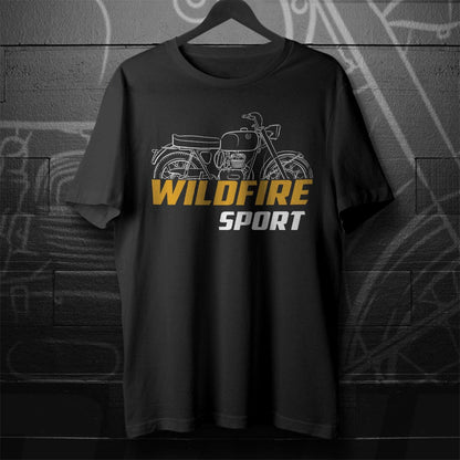 OSSA 230 Sport Wildfire Inspired T-Shirt - Motorcycle Tee Shirt for Riders