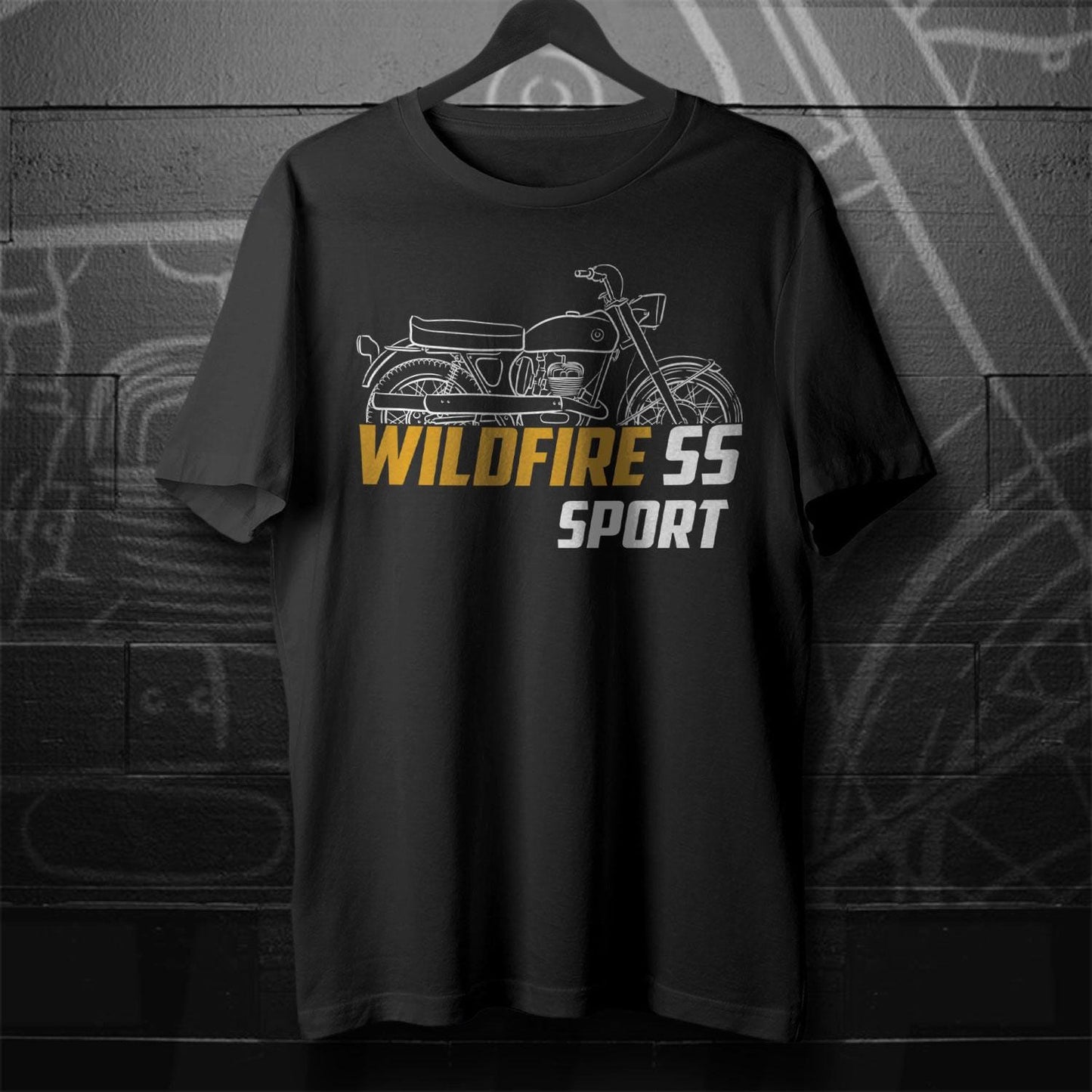 OSSA 230 Sport Wildfire Inspired T-Shirt - Motorcycle Tee Shirt for Riders